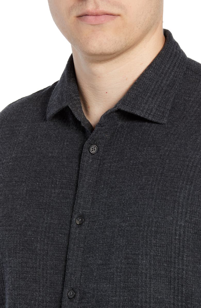 Billy Reid Walker Regular Fit Flannel Sport Shirt, Alternate, color, 
