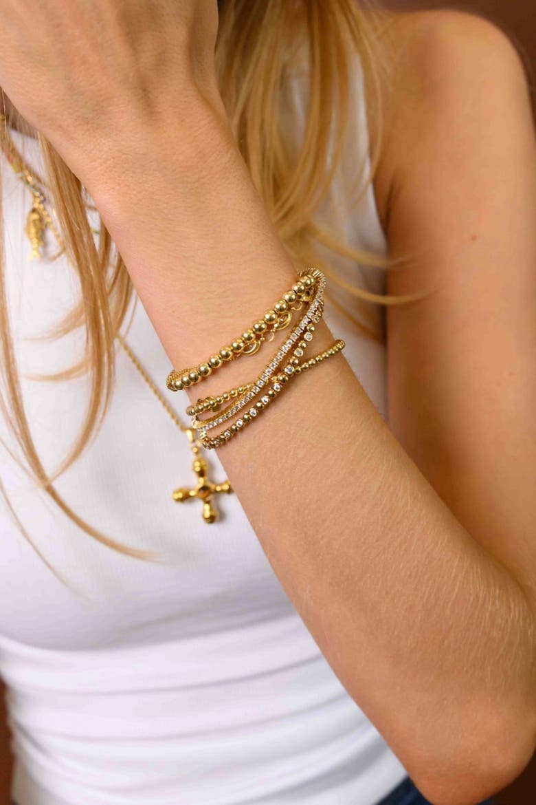 Everyday Tennis Bracelet, Alternate, color, White Topaz