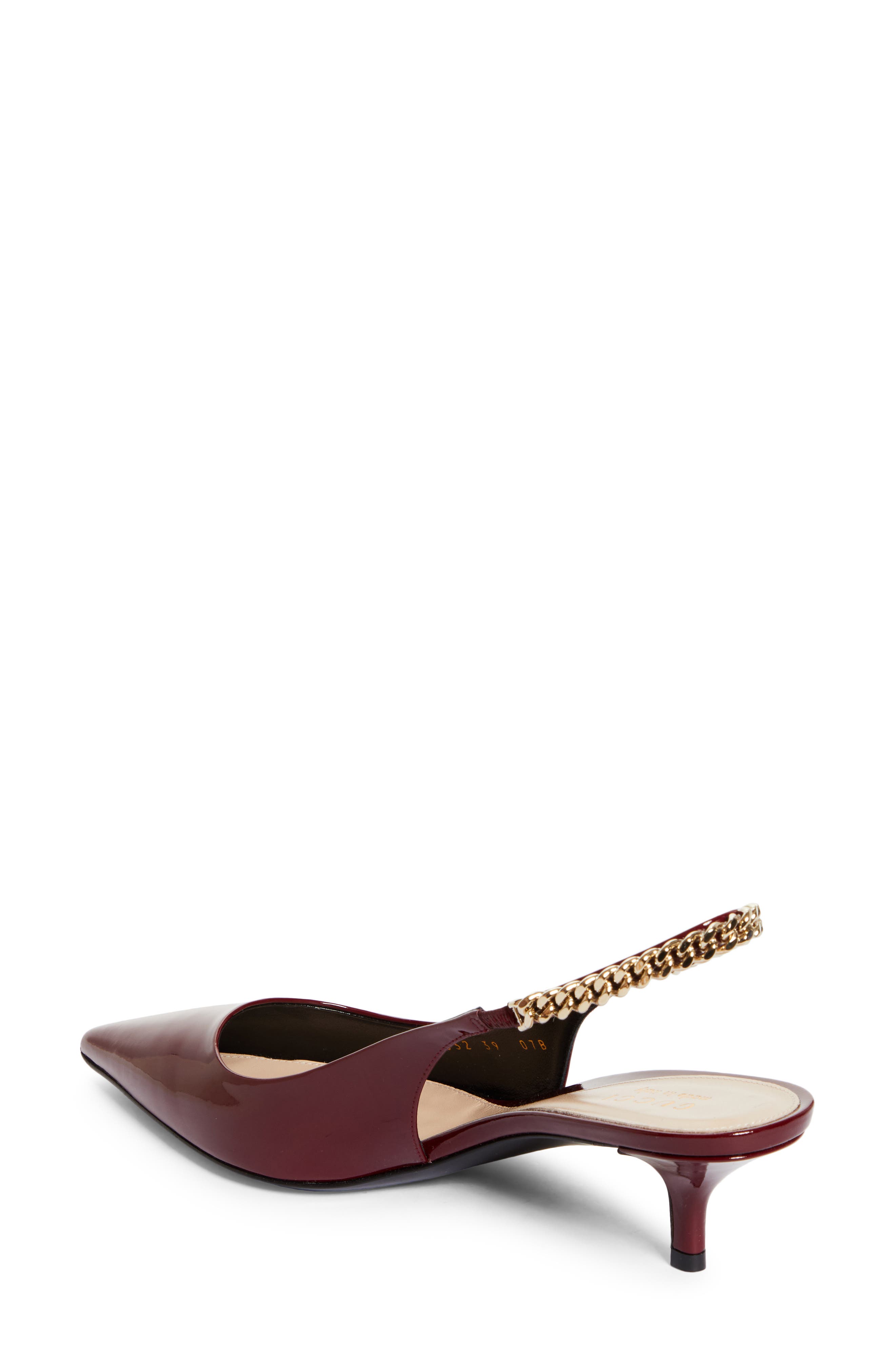 Signoria Pointed Toe Slingback Pump - image 4