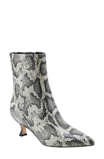 MARC FISHER LTD MARC FISHER LTD IGGY POINTED TOE KITTEN HEEL BOOTIE