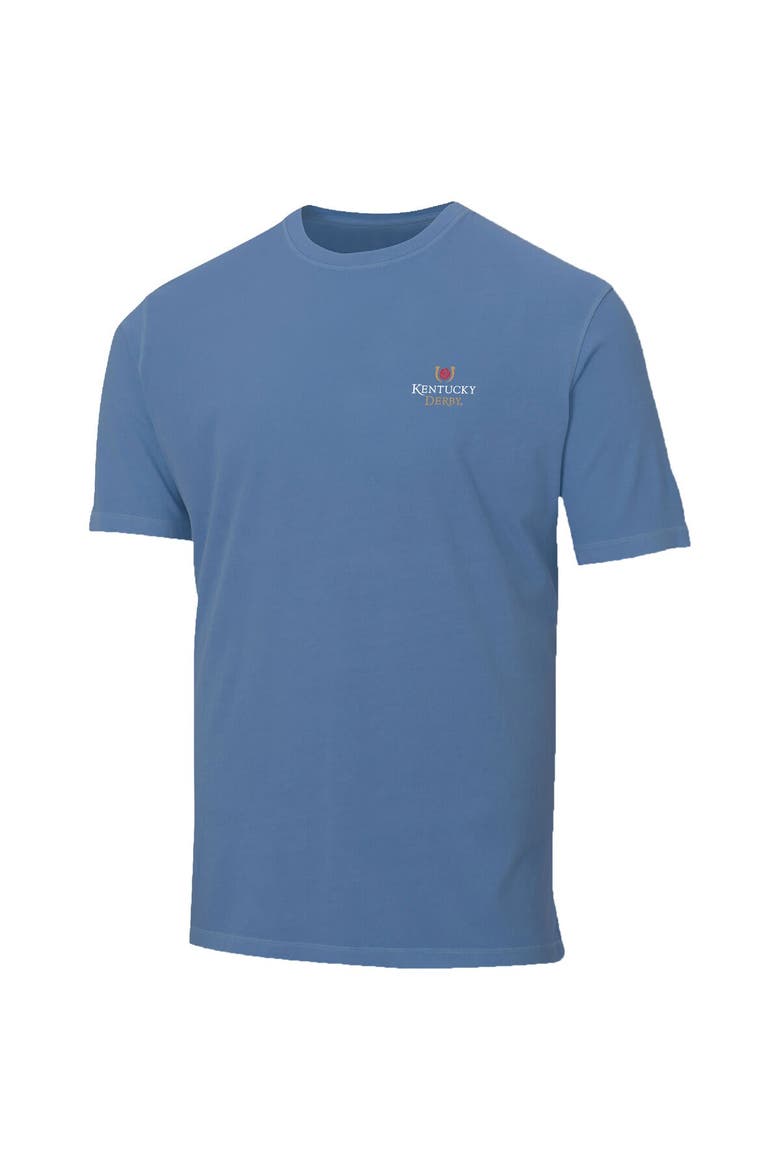 Men's Ahead  Blue Kentucky Derby 150 Jockey Lineup T-Shirt, Alternate, color, Blue