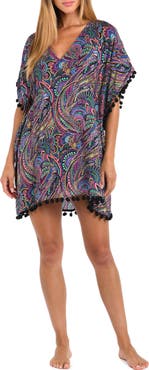 Sunshine 79 Disco Print Cover-Up Caftan