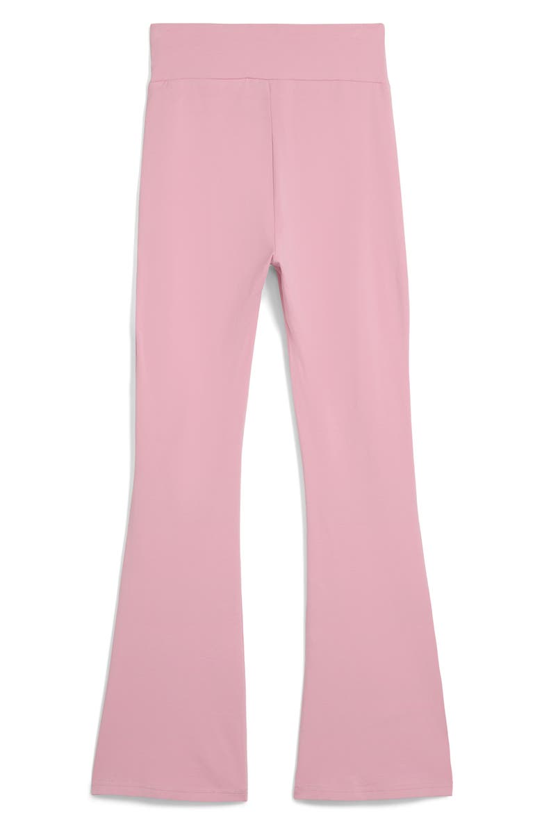 PUMA Essential High Waist Flare Leg Pants, Alternate, color, Poised Pink