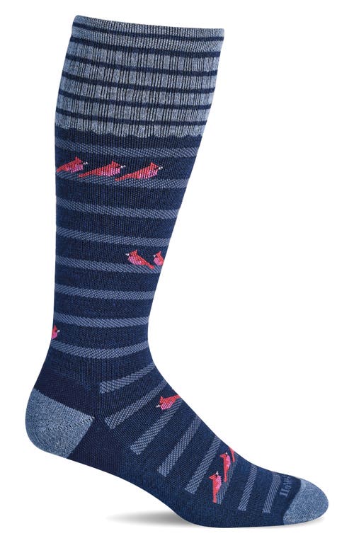 Sockwell Cardinals Compression Socks In Blue