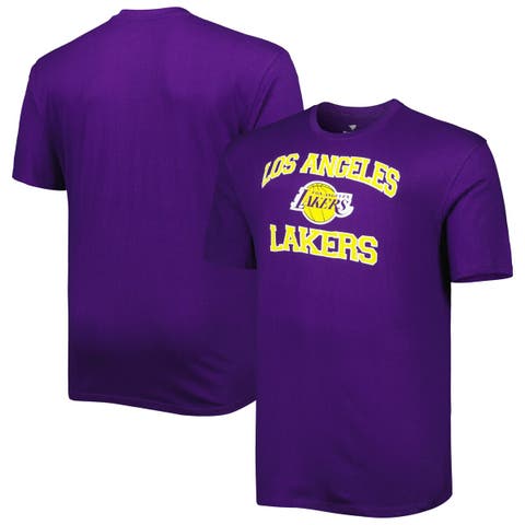Men's Purple Los Angeles Lakers Big & Tall Heart & Soul T-Shirt