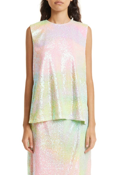 Drisha Sequin Sleeveless Top
