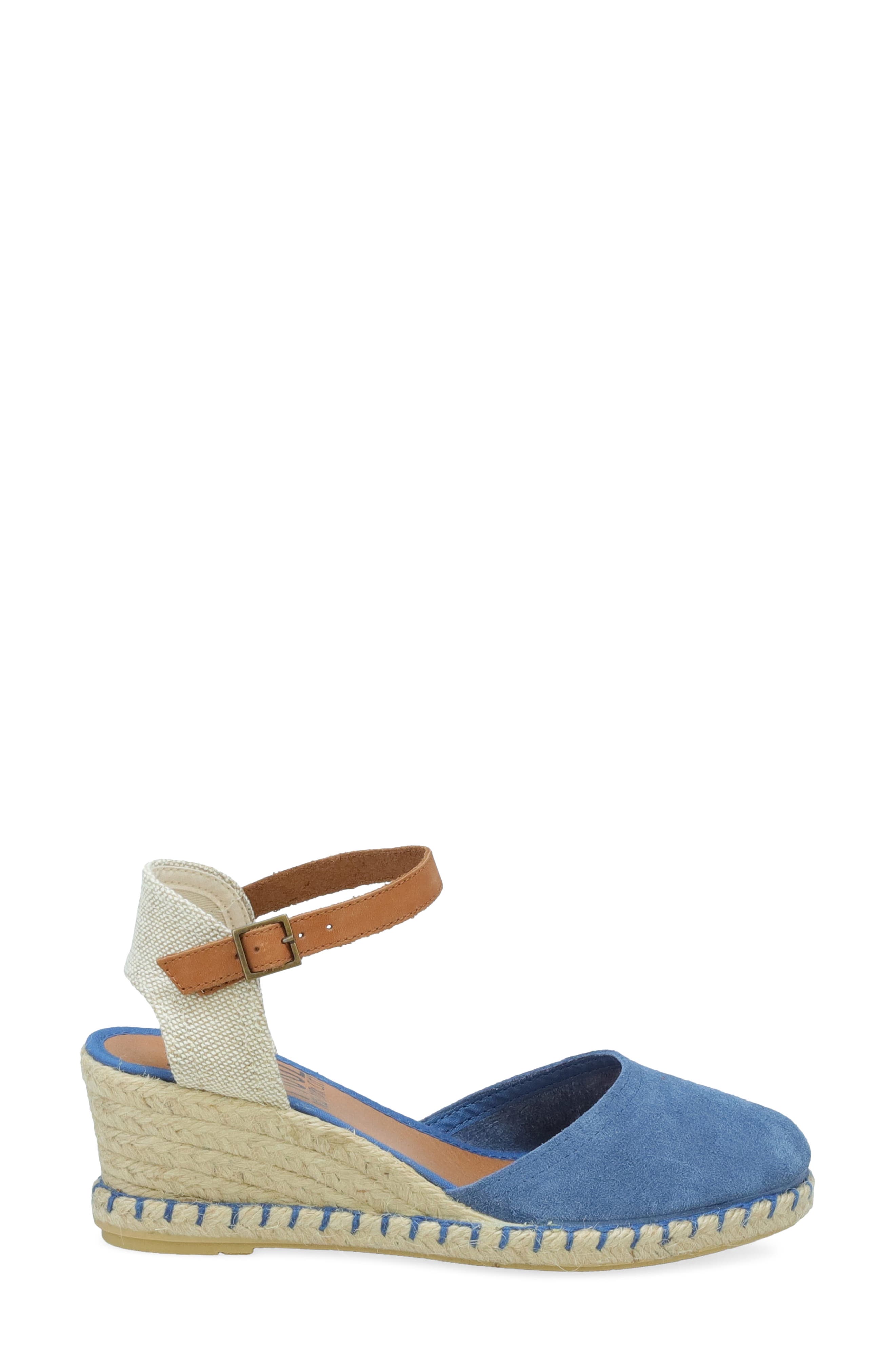 Miz Mooz Malena Espadrille Wedge, Alternate, color, Ocean