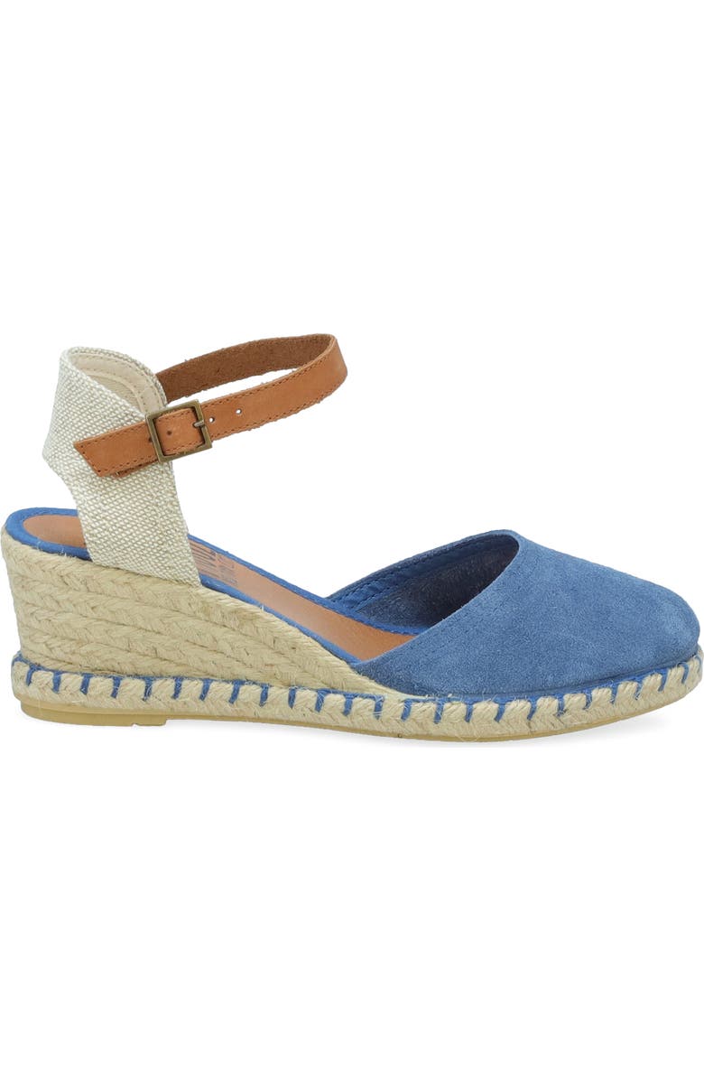 Miz Mooz Malena Espadrille Wedge, Alternate, color, Ocean