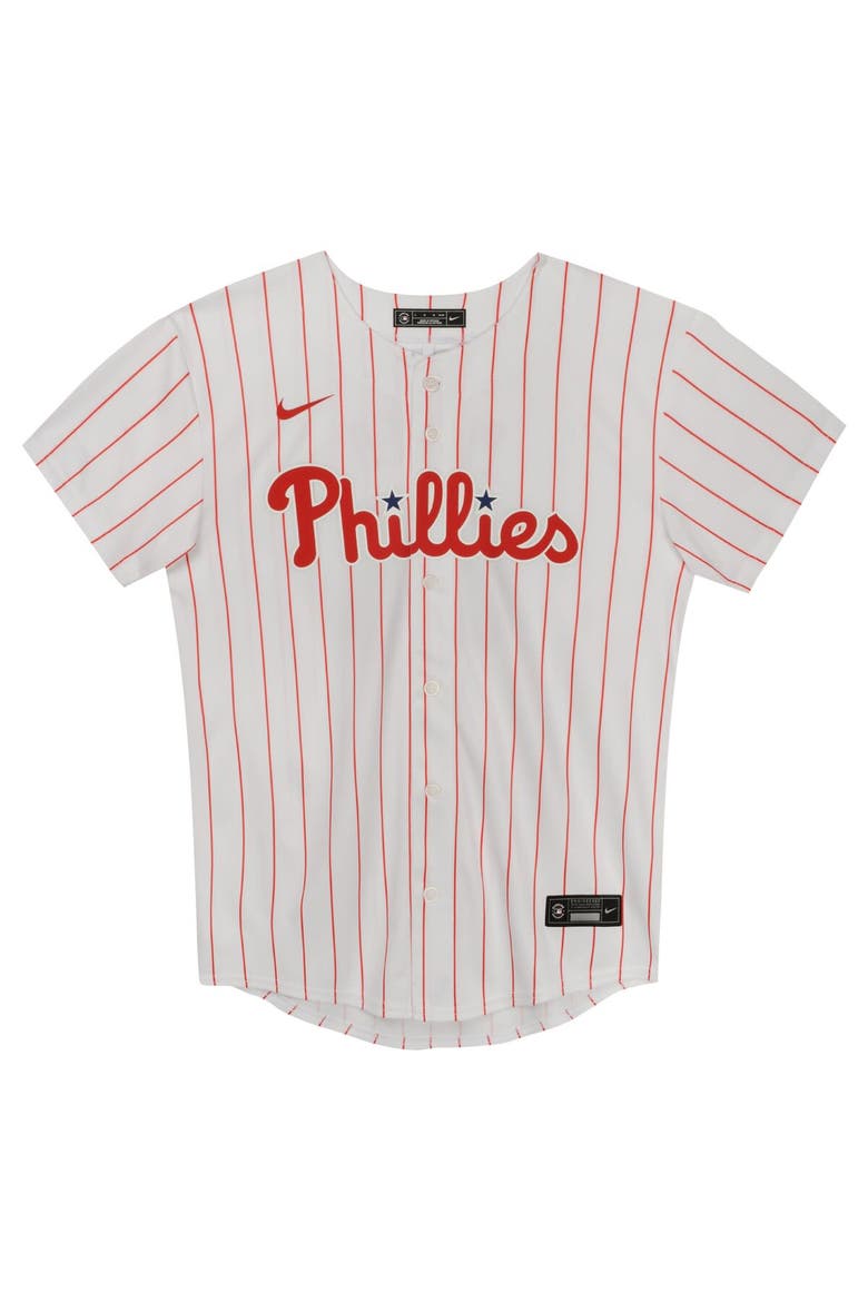 Preschool Nike Bryce Harper White Philadelphia Phillies Home Game Jersey, Alternate, color, White