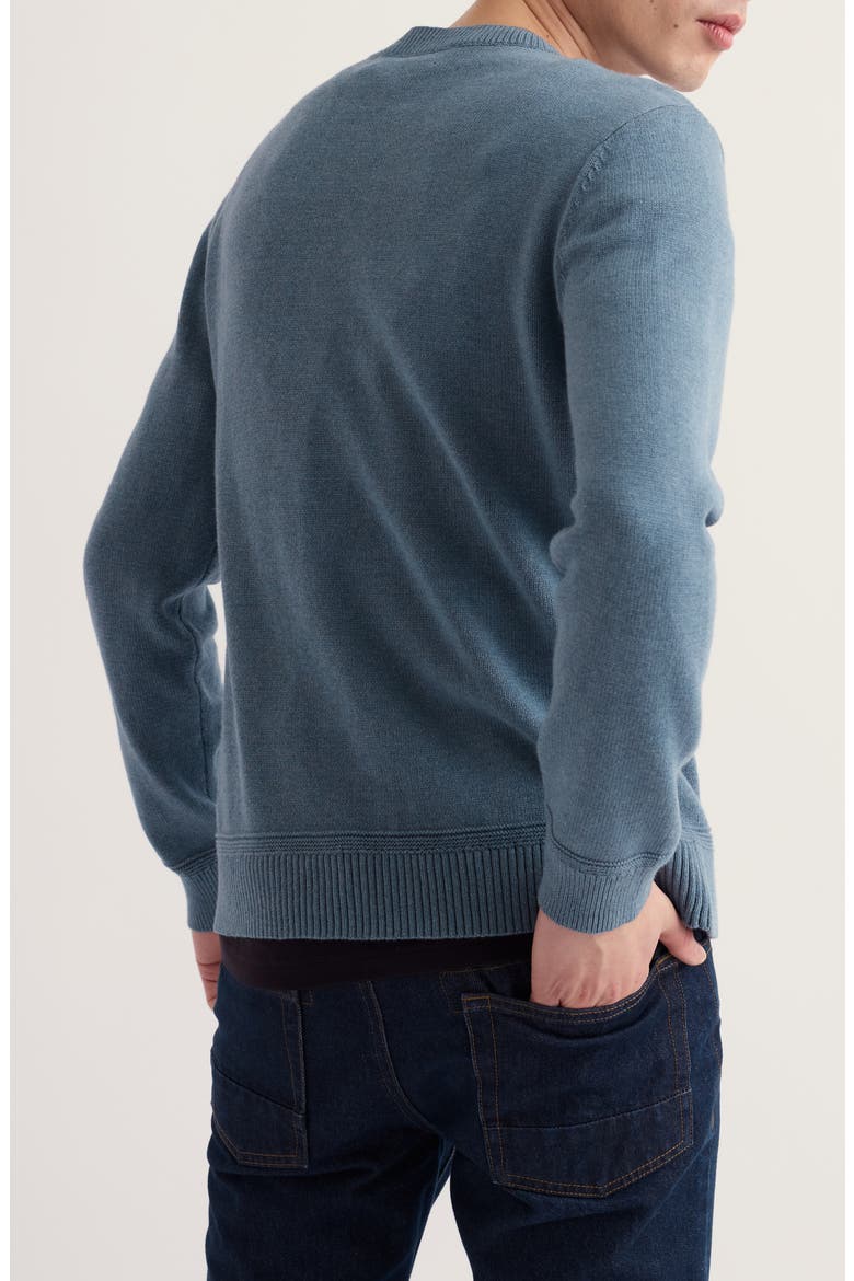 Moorstone Crewneck Sweater, Alternate, color, BLUE SLATE