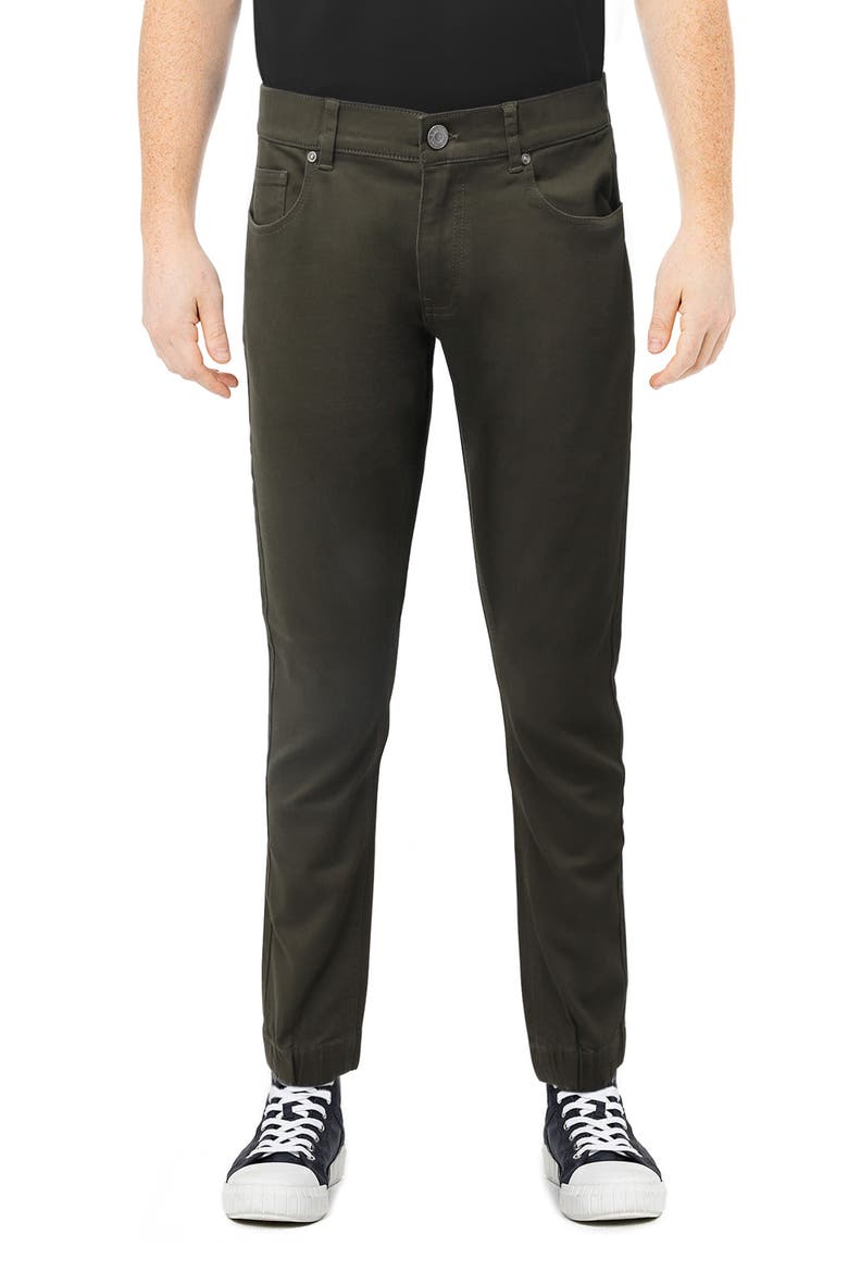 Slim Fit Jogger Jeans, Main, color, OLIVE