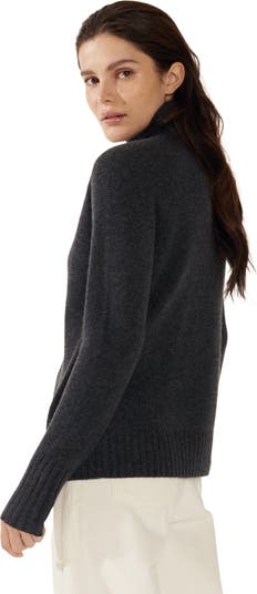 Emma Cashmere Relaxed Turtleneck Sweater