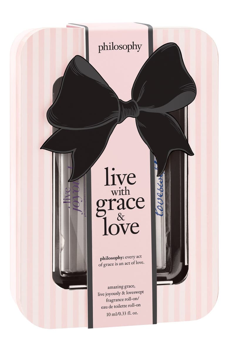 philosophy 'live with grace & love' rollerball trio, Alternate, color, 