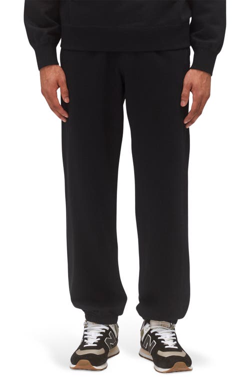 Reigning Champ Midweight Fleece Joggers In Black