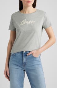 BOSS Elove Short Sleeve Cotton T-Shirt