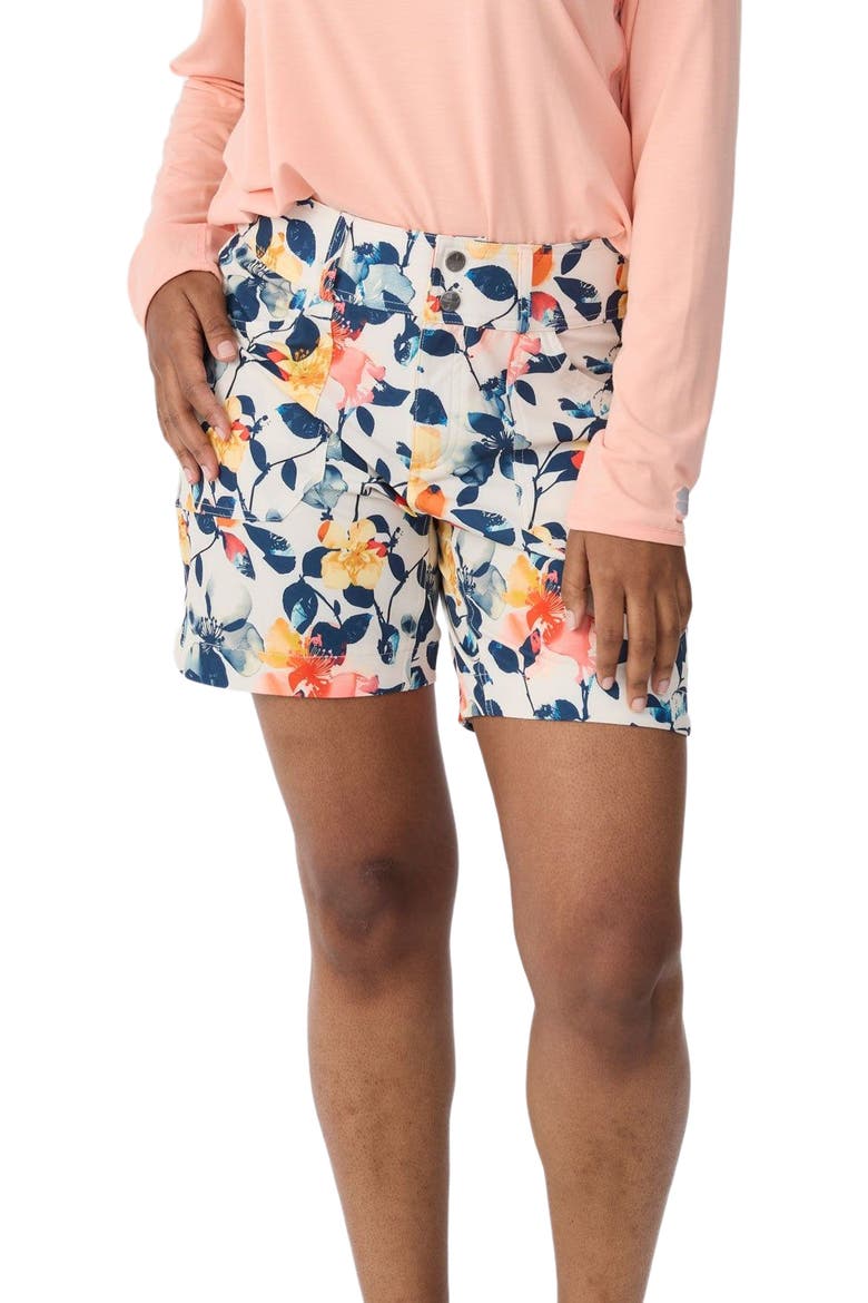Sienna 7" Short, Alternate, color, Hero Floral