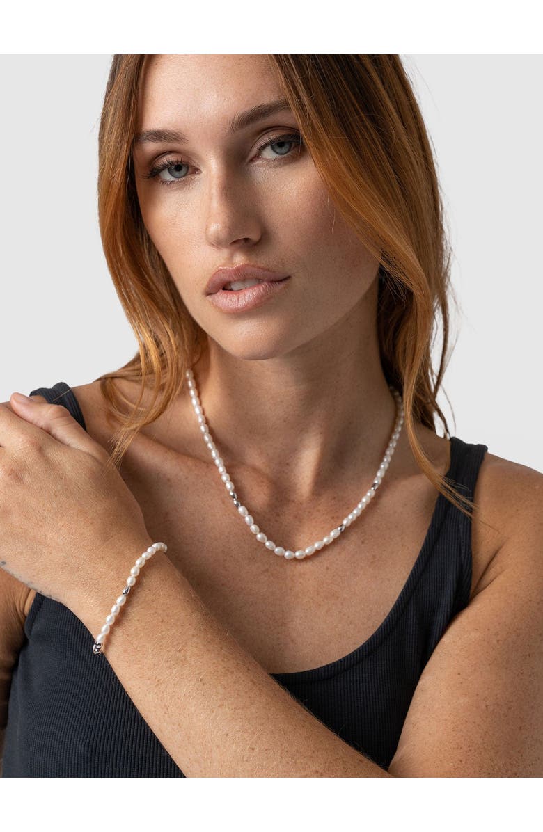 Saint + Sofia Jacqueline Pearl Bracelet, Alternate, color, Gold