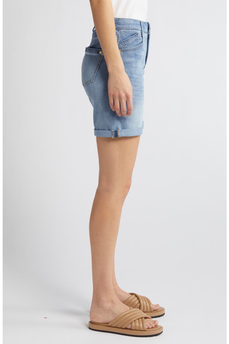 Denim Shorts, Alternate, color, LIGHT BLUE