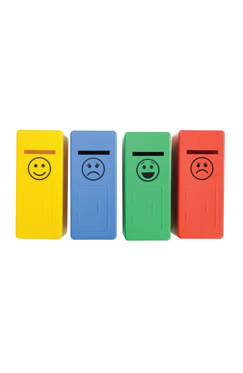 Kaplan Early Learning Company Emotion Sorting Boxes, Alternate, color, Multicolored