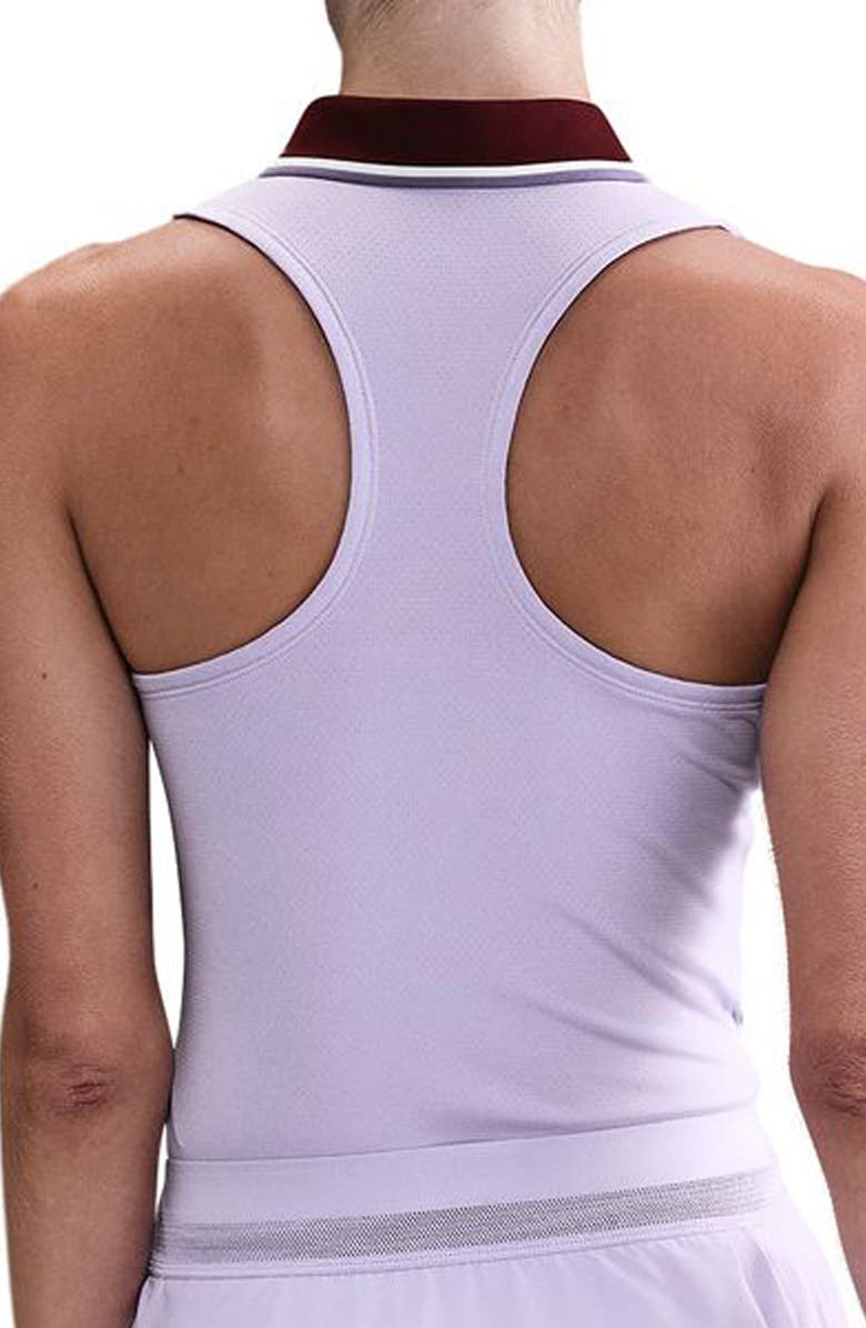 Nike Dri-FIT Court Slam Racerback Tank, Alternate, color, Hydrangeas/ Dark Team Red