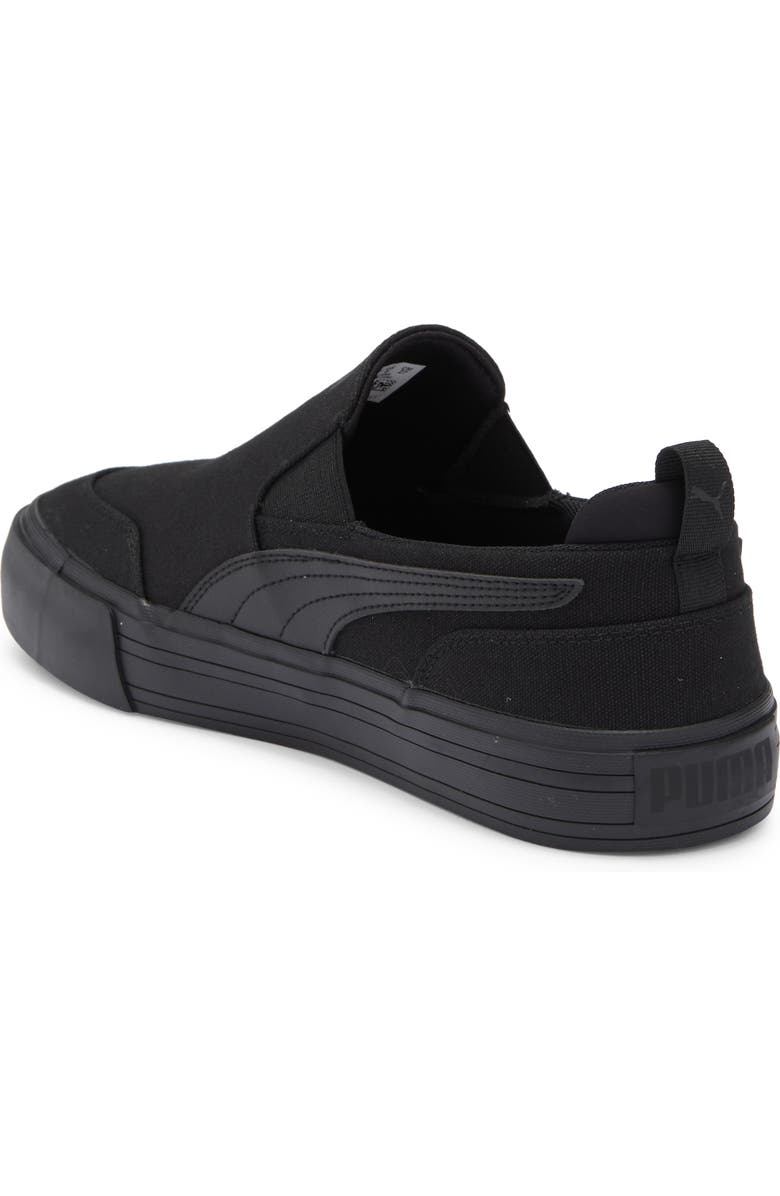 PUMA Court Classic Slip-On Sneaker, Alternate, color, Puma Black/ Puma Black