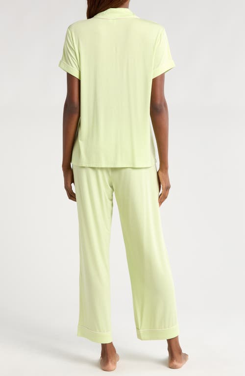 Nordstrom Moonlight Eco Crop Pajamas In Green