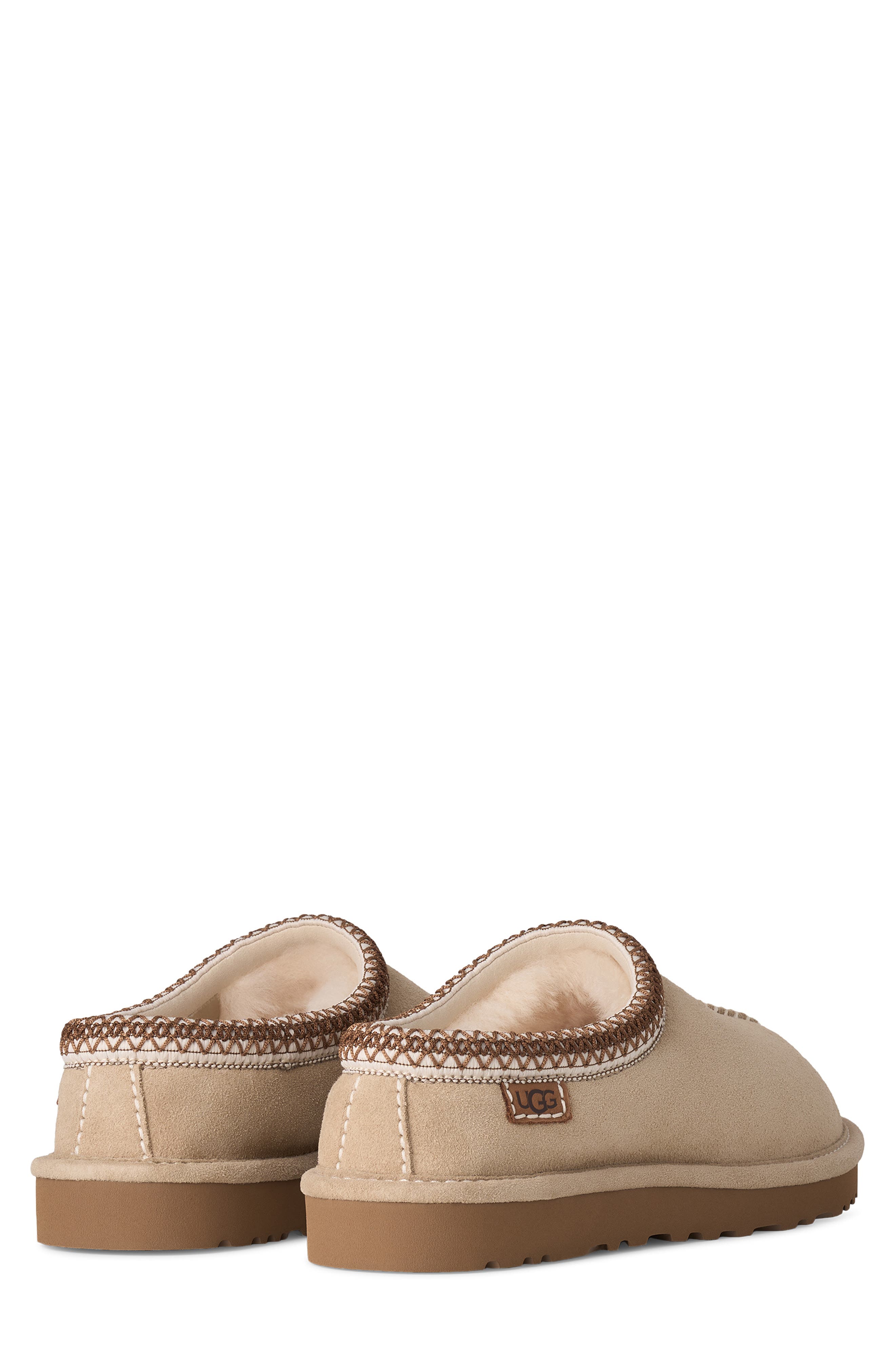 Tasman Stitched Slipper, Alternate, color, SAND