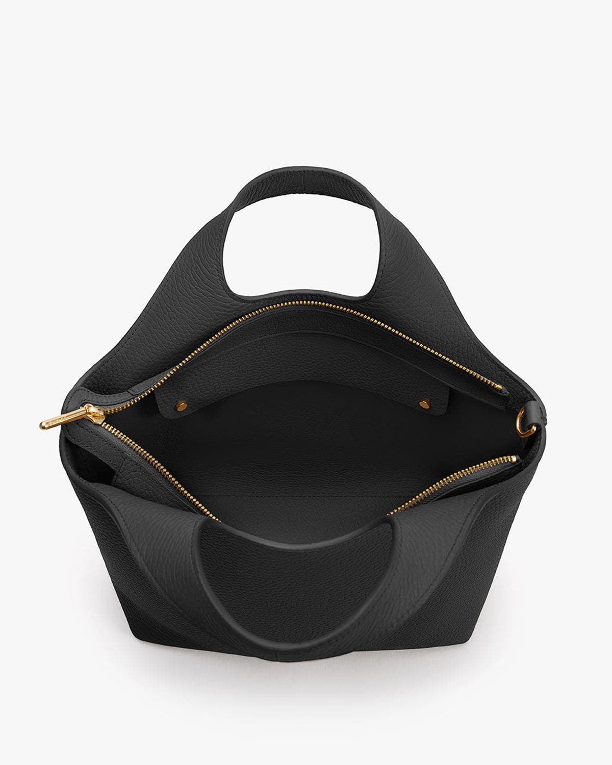 Cuyana Small System Zipper Tote, Alternate, color, Black