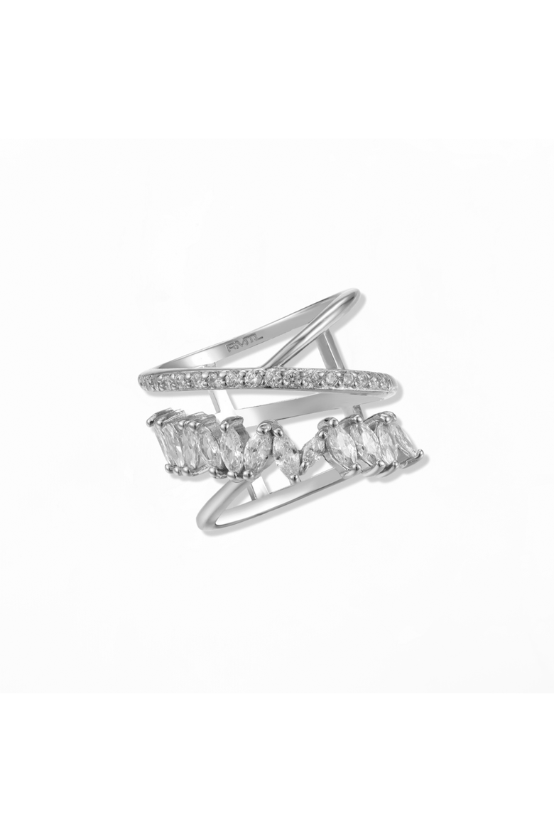 Amira Ring, Main, color, Silver