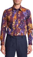 PAISLEY & GRAY Parker Trim Fit Stretch Cotton Button-Up Shirt