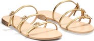 Temperley London Eclipse Leather Flat Sandals