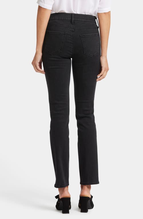 Nydj Sheri High Waist Ankle Slim Jeans In Vintage Black