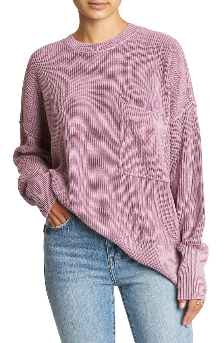 Pistola Darya Cotton Crewneck Sweater, Main, color, 