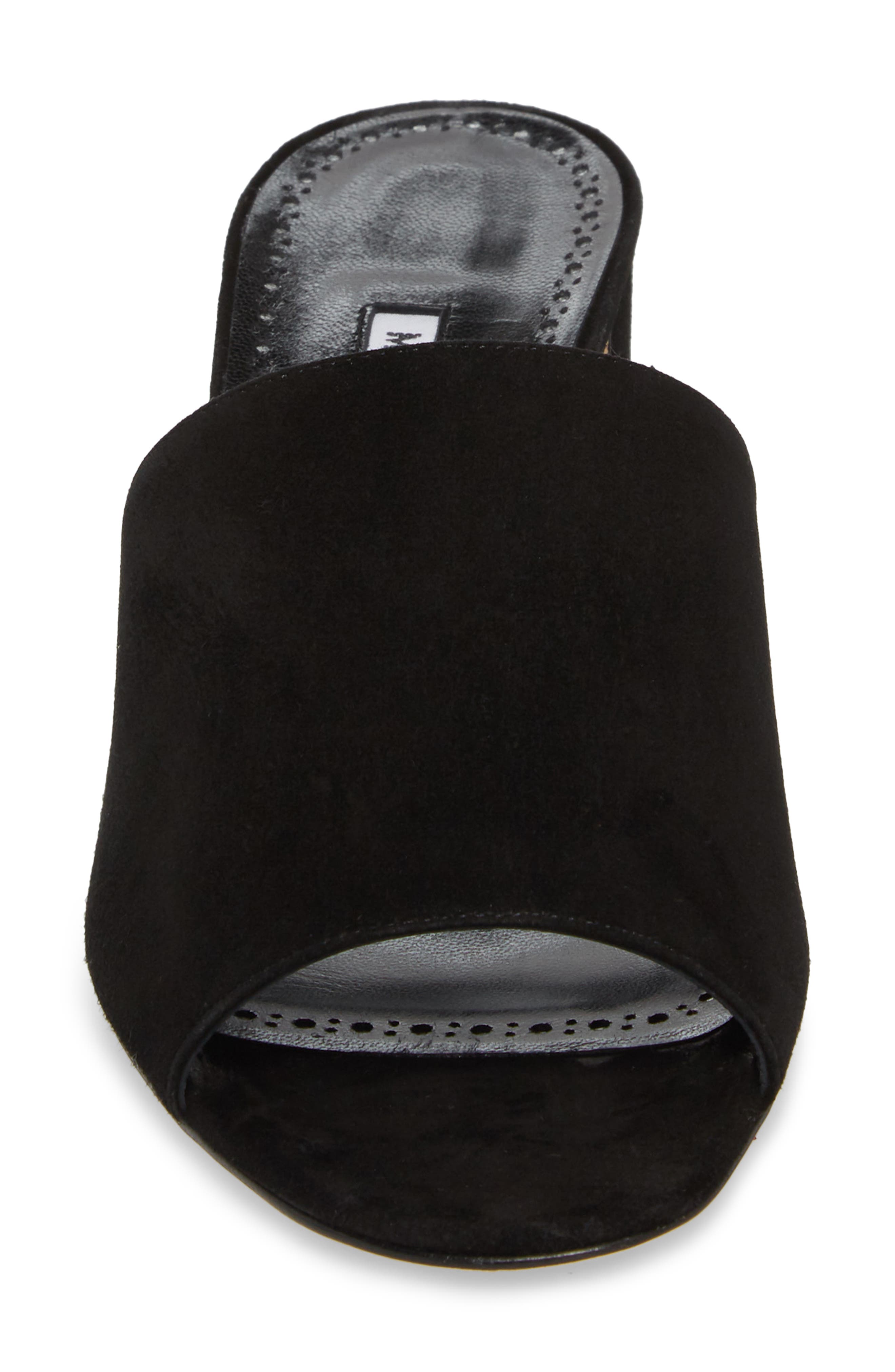 Manolo Blahnik Rapallato Slide Sandal, Alternate, color, 