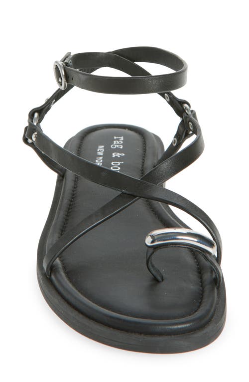 Rag & Bone Geo Ring Ankle Strap Sandal