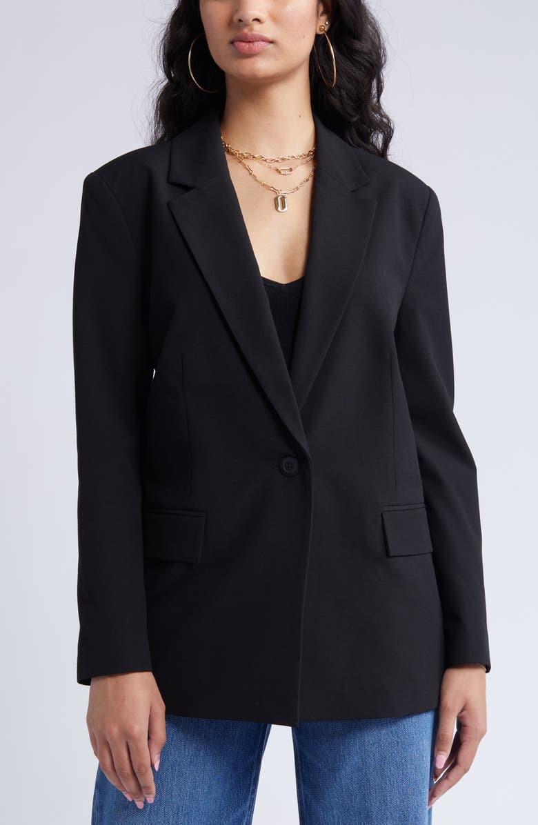 Open Edit Relaxed Fit Blazer, Alternate, color,