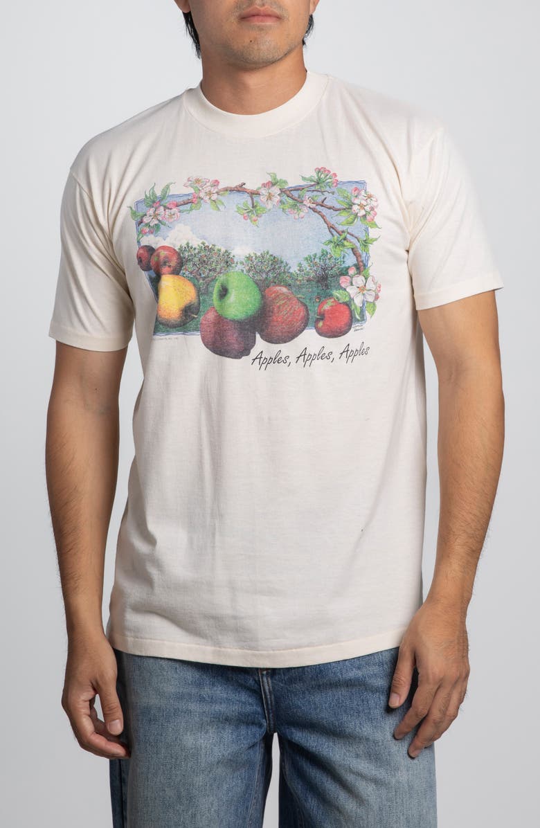 Elwood Vintage Apples Tee, Main, color,