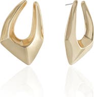 Ettika Large Geometric Hoop Earrings