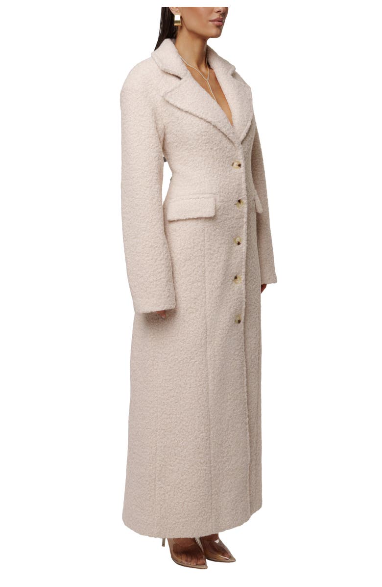 JLUXLABEL Midnight Check In Coat, Alternate, color, Ivory