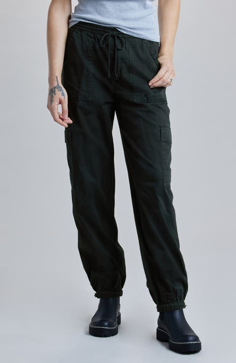 Kammi Stretch Cotton Twill Cargo Pants