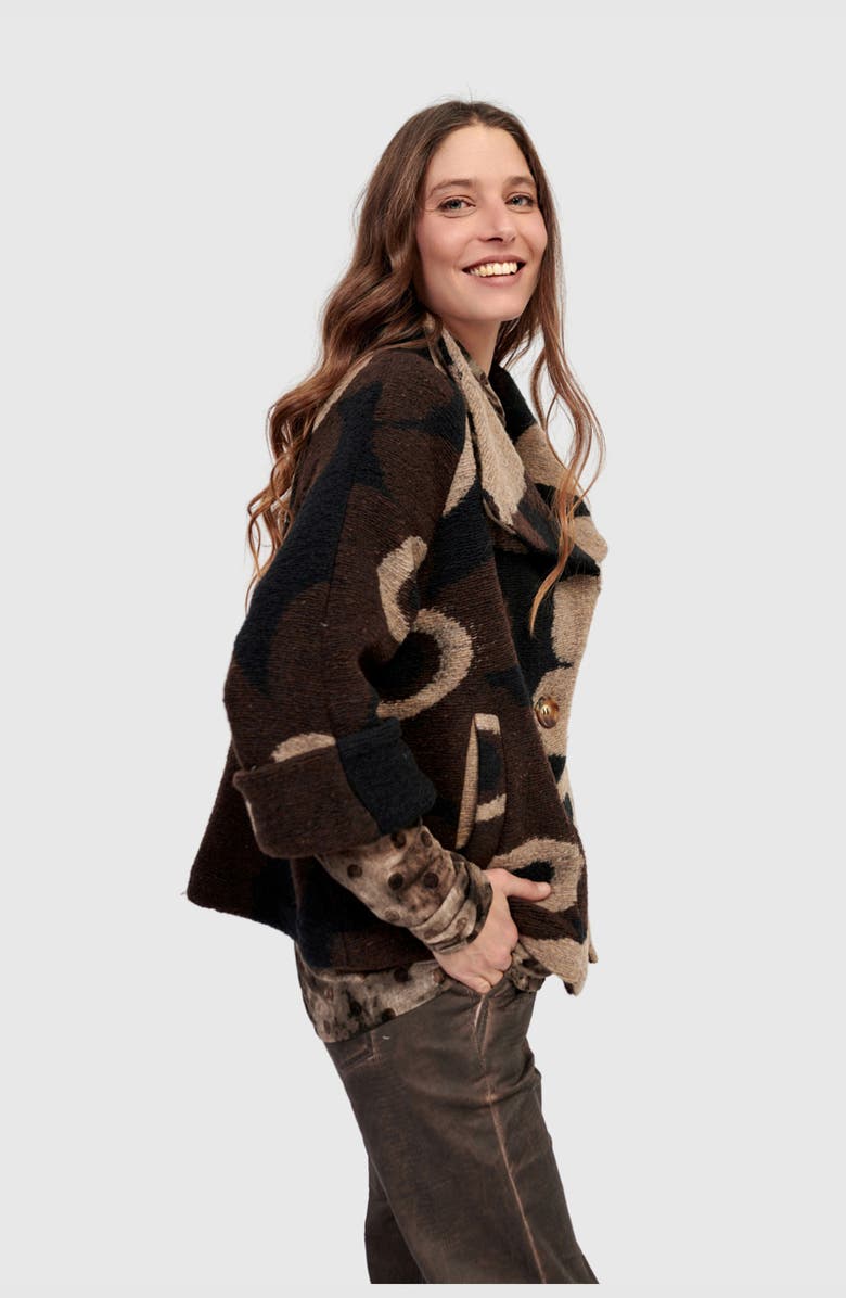 Alembika Boogie Cozy Jacket, Alternate, color, Floral