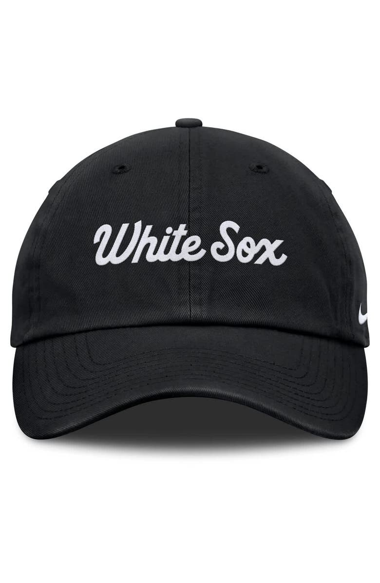 Nike Men's Nike Black Chicago White Sox Club Adjustable Hat, Alternate, color, Black