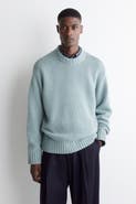 COS Chunky Cashmere Crew-neck Sweater