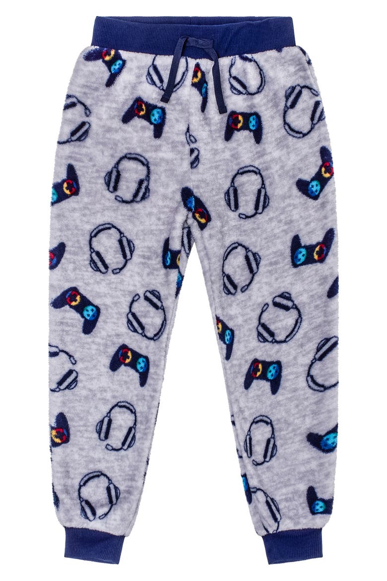 Gamer Print 3-Piece Pajama Set, Alternate, color, NAVY