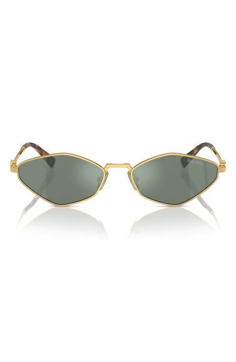 56mm Irregular Sunglasses