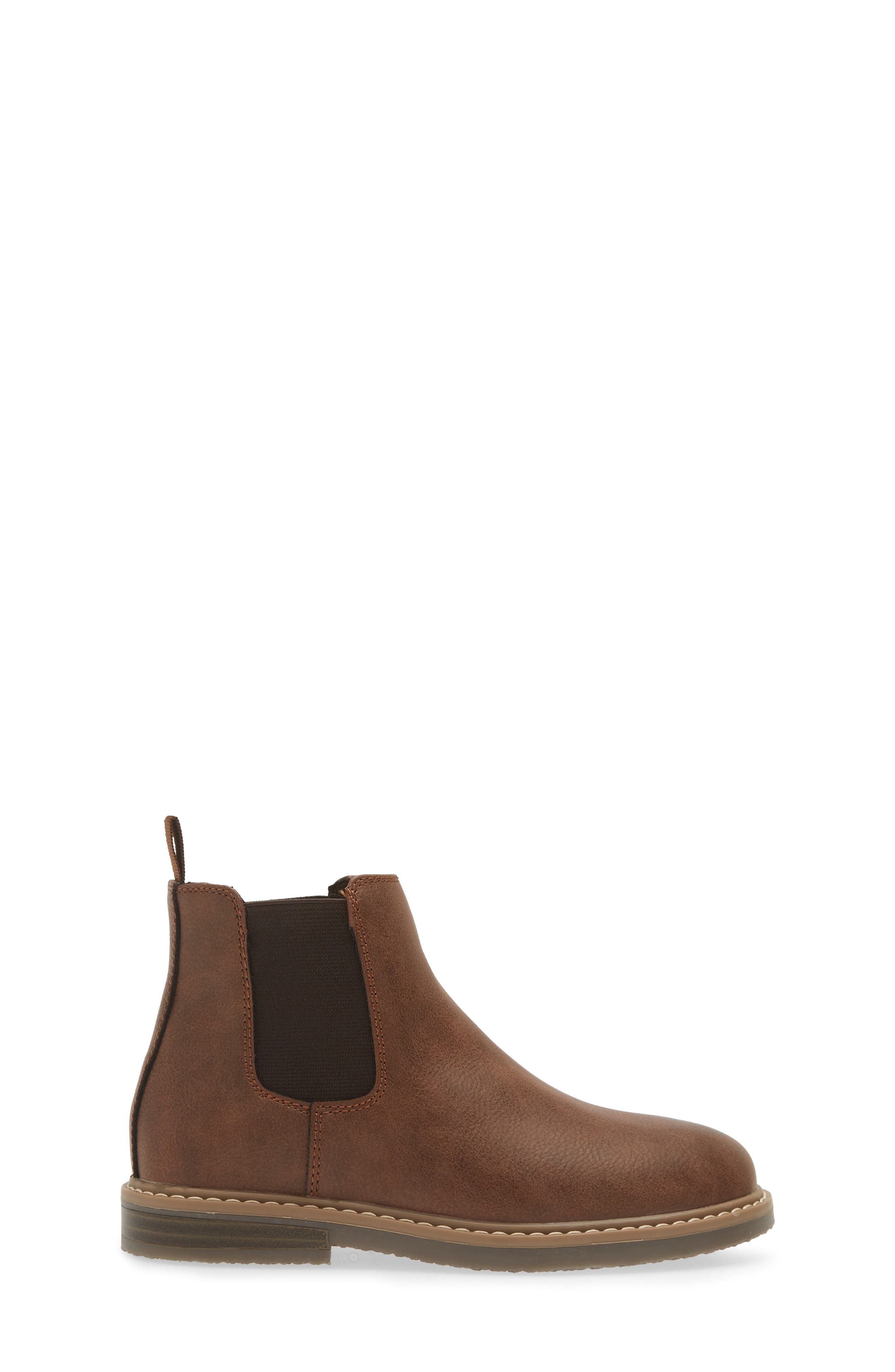 Kids' Chelsea Boot, Alternate, color, BROWN