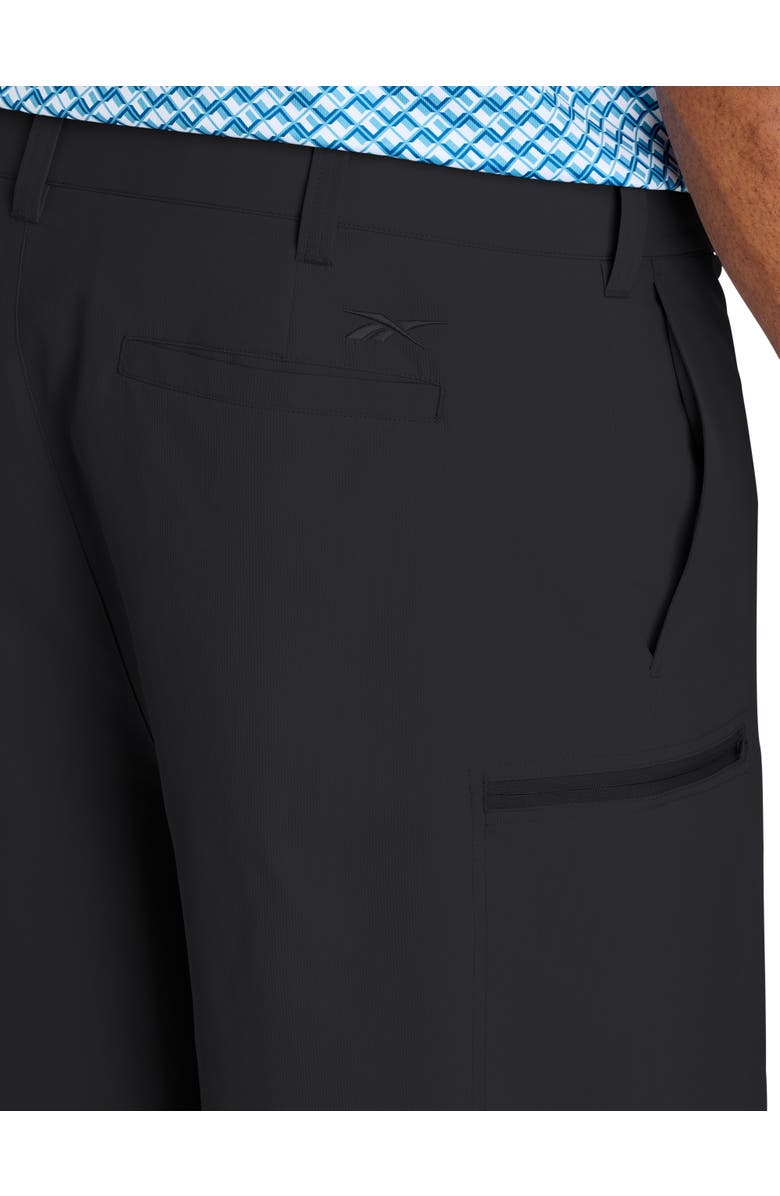 Reebok Big & Tall Golf Performance Cargo Shorts, Alternate, color, Black