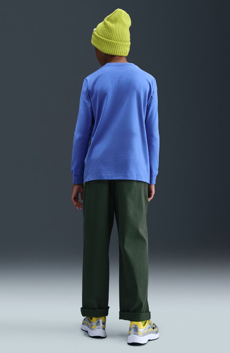 Nike Kids' Football Long Sleeve Graphic T-Shirt, Alternate, color, Comet Blue