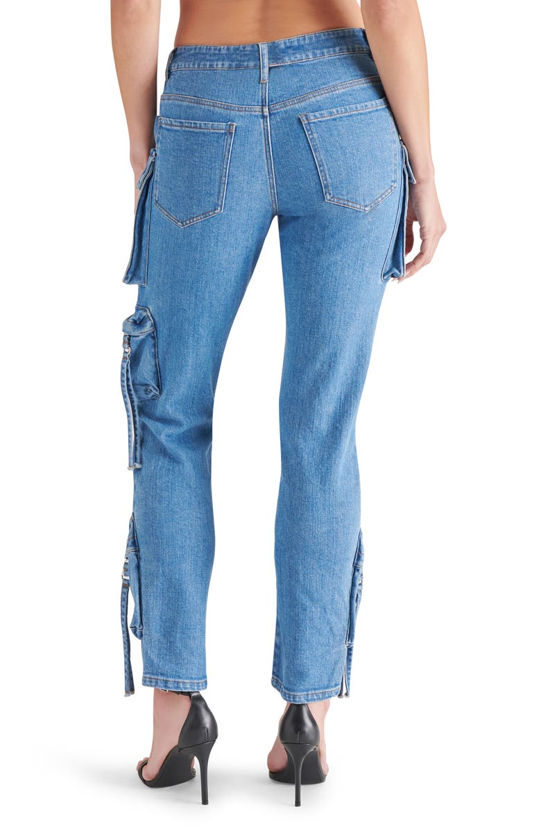 Steve Madden Duo Skinny Cargo Jeans, Alternate, color, 