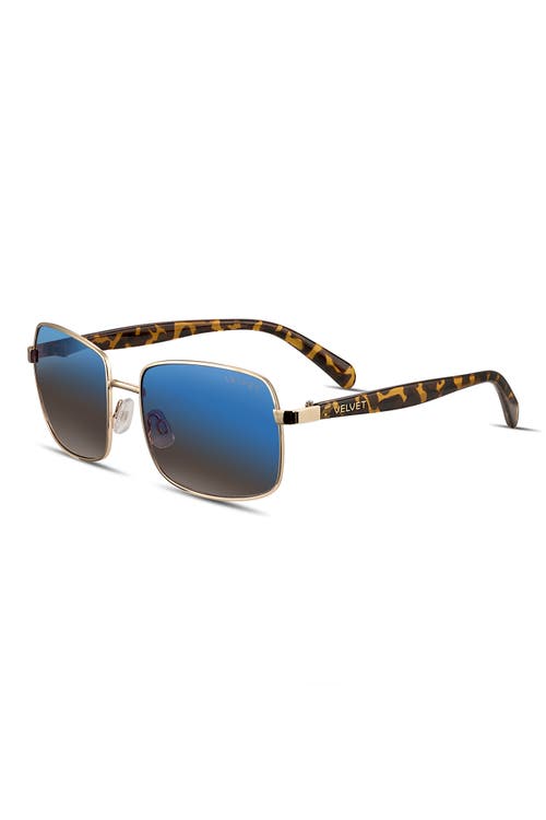 Velvet Eyewear Ruby Sunglasses In Gold 1